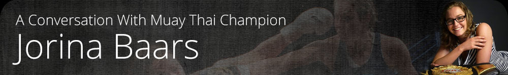 A Conversation With Muay Thai Champion Jorina Baars
