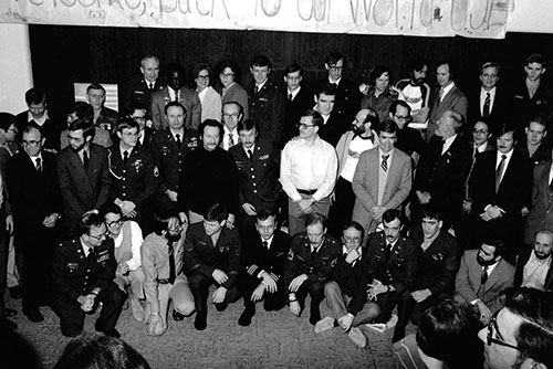 52 American Hostages after their release (1981)