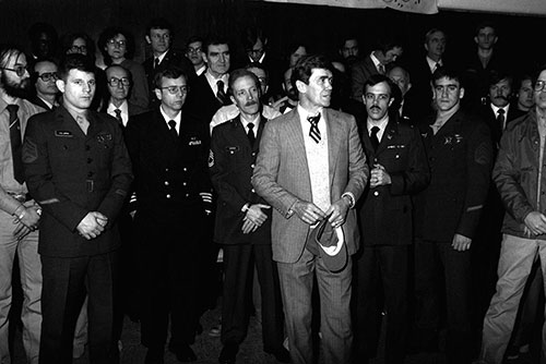 American Hostages at the hospital (1981)